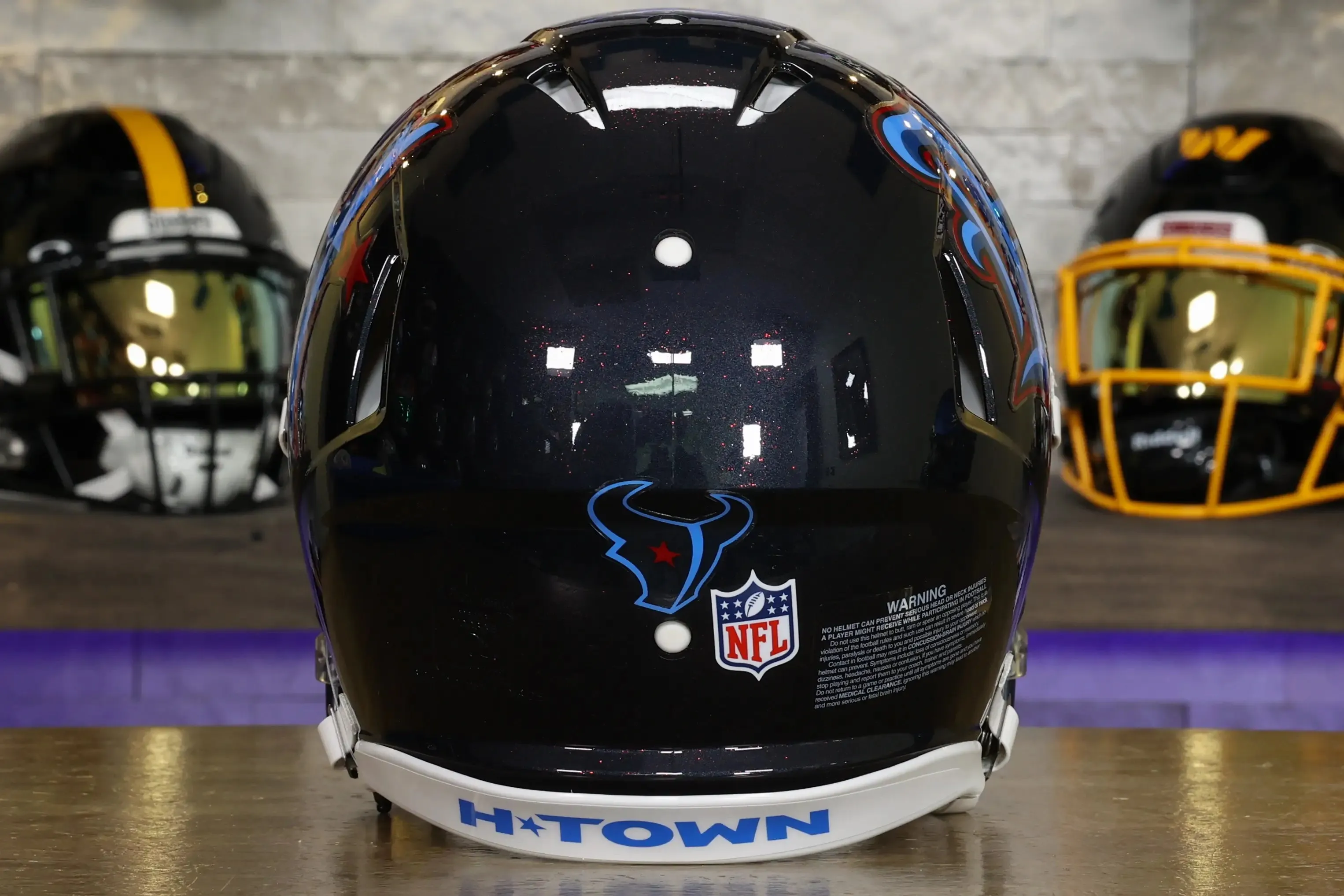 Houston Texans Riddell Speed Authentic Helmet - "H-Town" Alternate