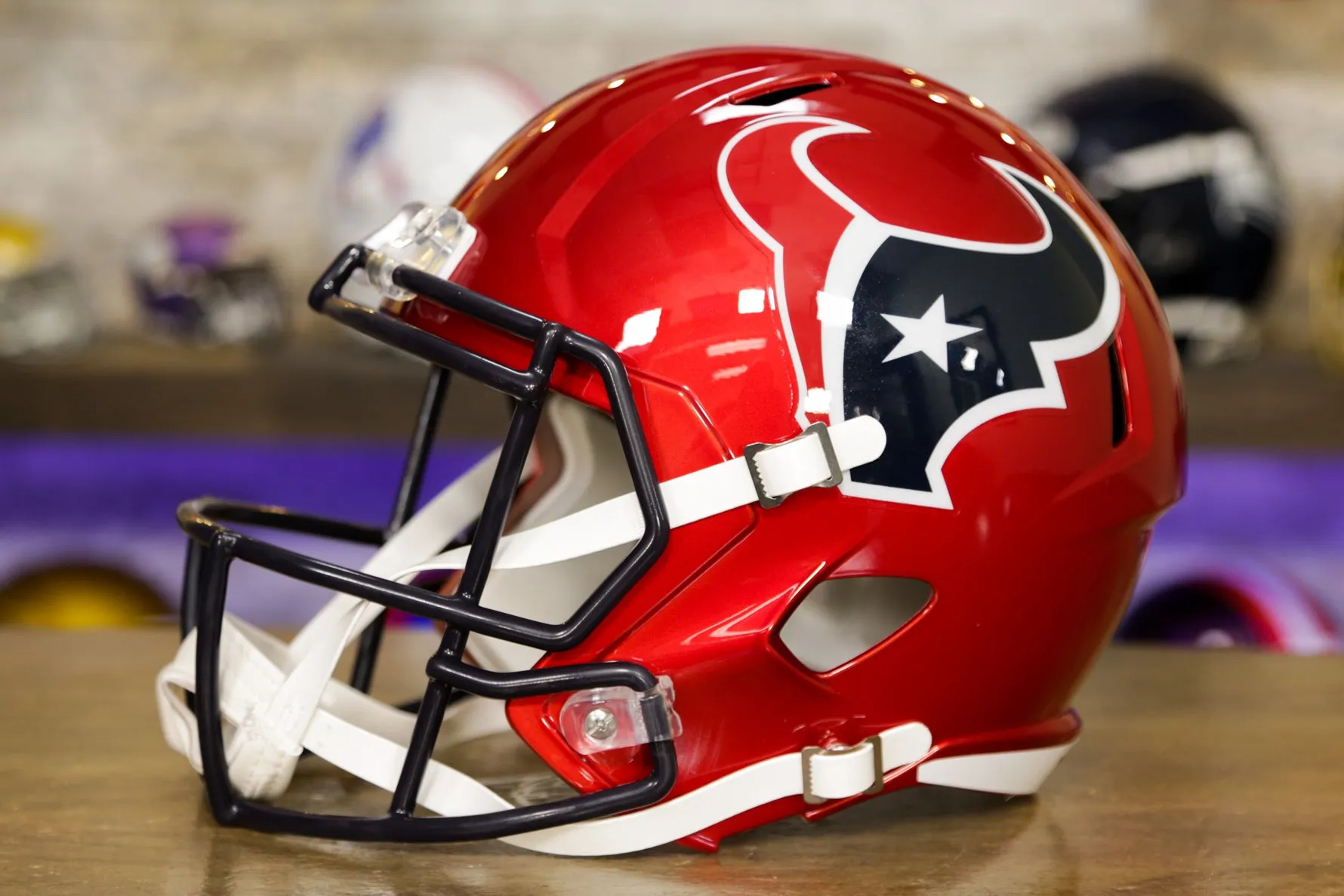 Houston Texans Riddell Speed Display Helmet - Alternate