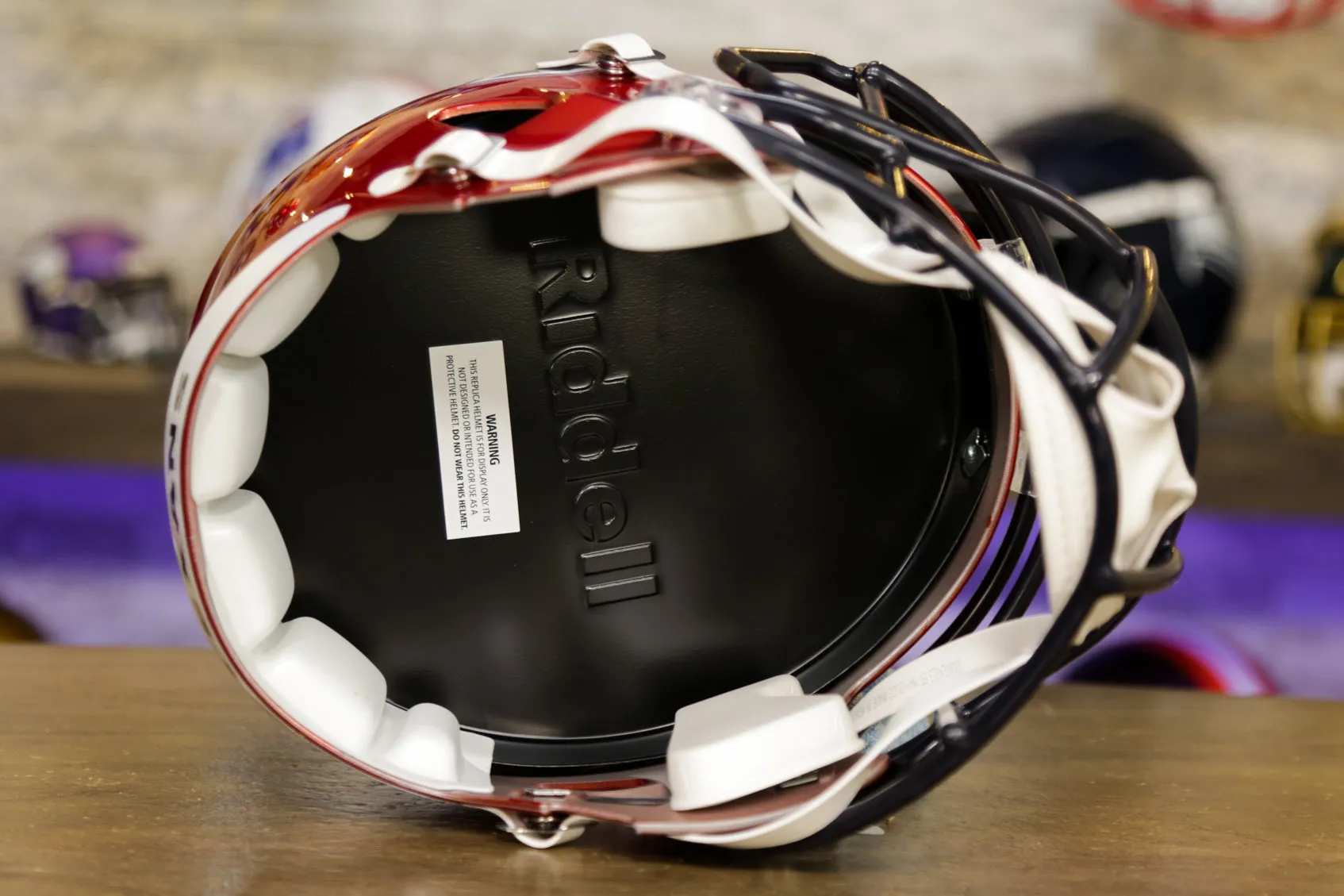 Houston Texans Riddell Speed Display Helmet - Alternate