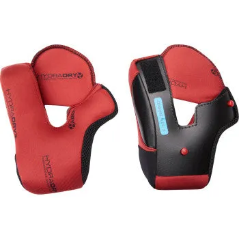 Icon Domain Cheek Pads Red Size Large
