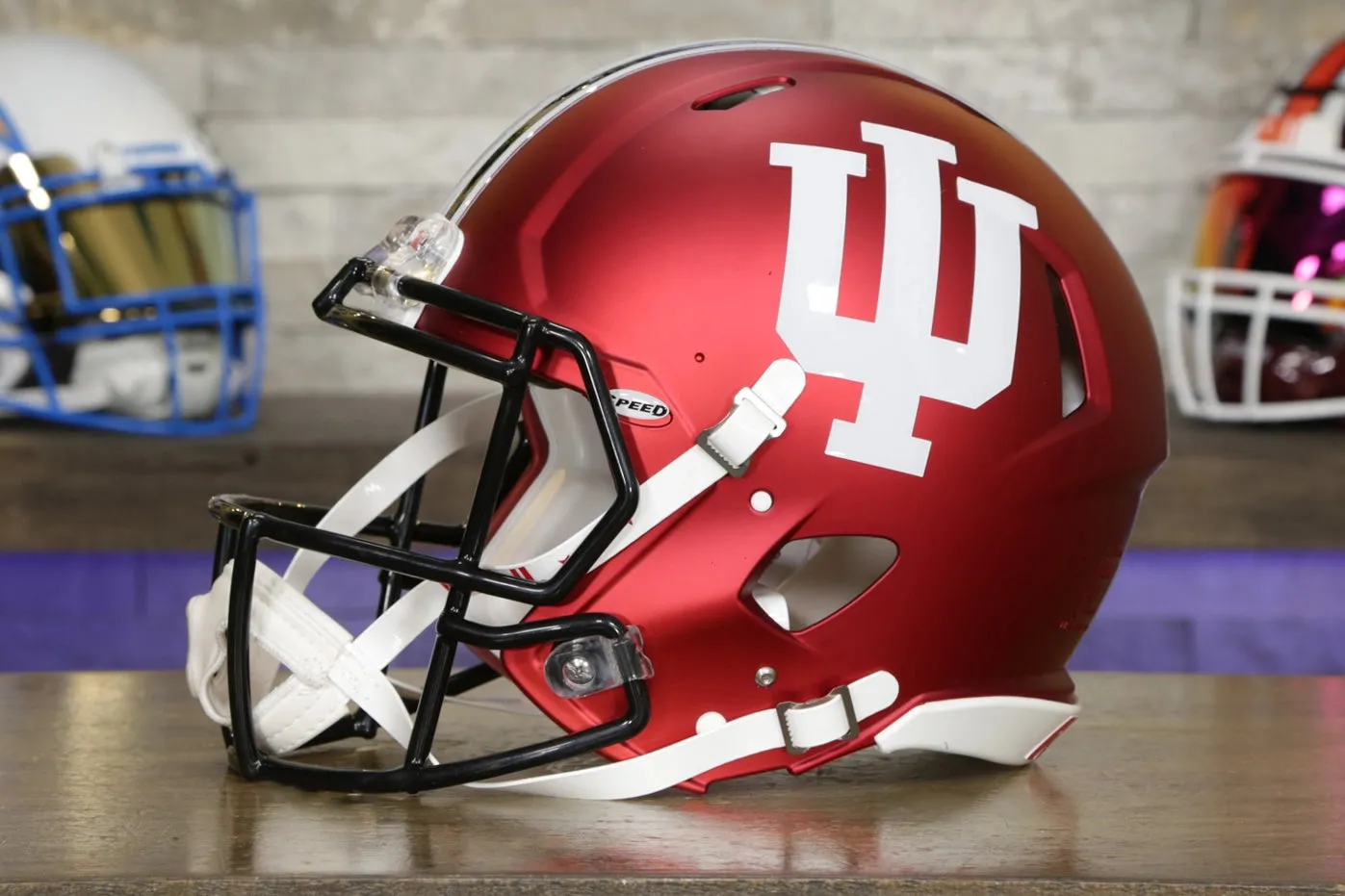 Indiana Hoosiers Riddell Speed Authentic Helmet