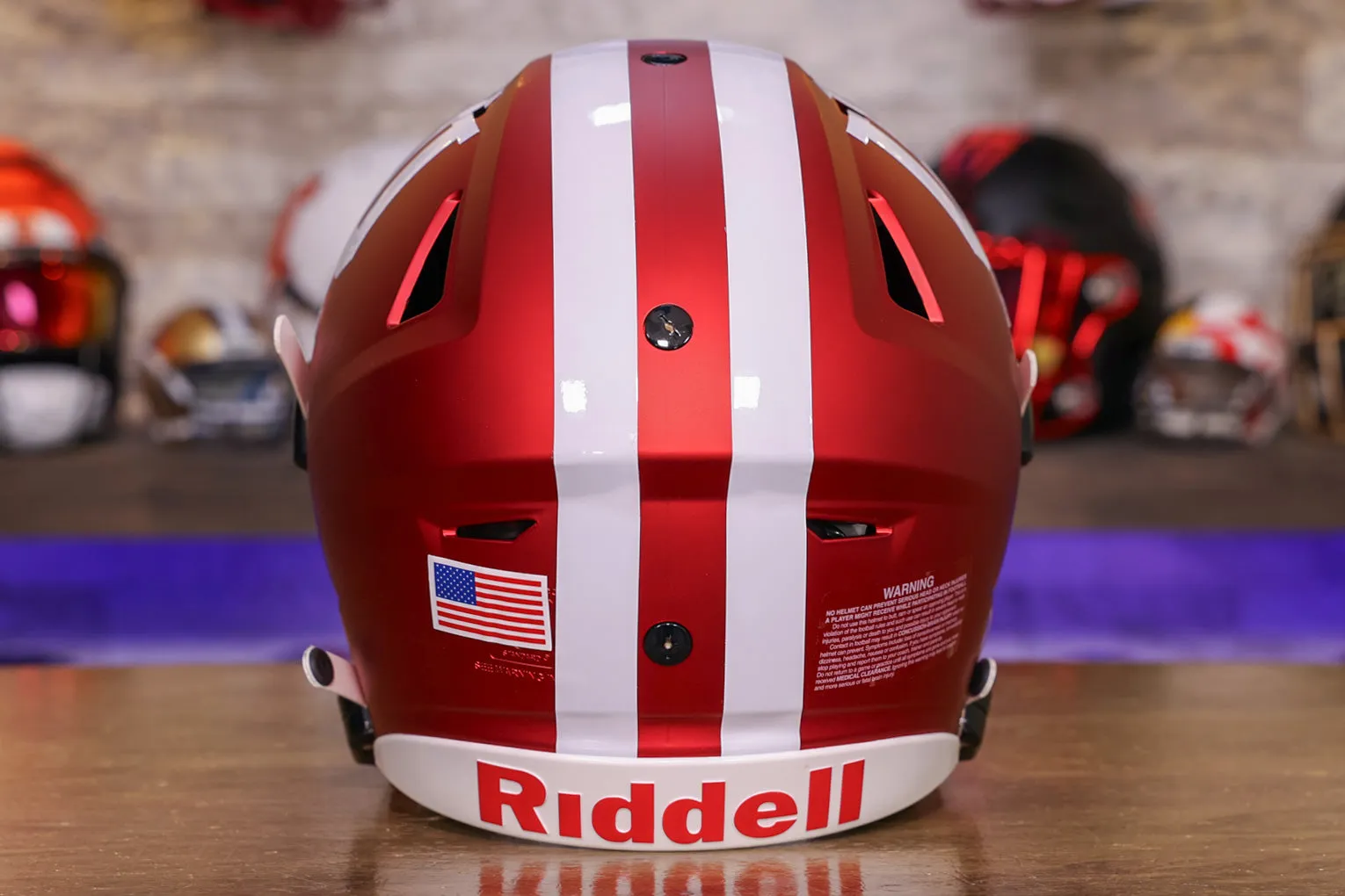 Indiana Hoosiers Riddell SpeedFlex Helmet - Alternate