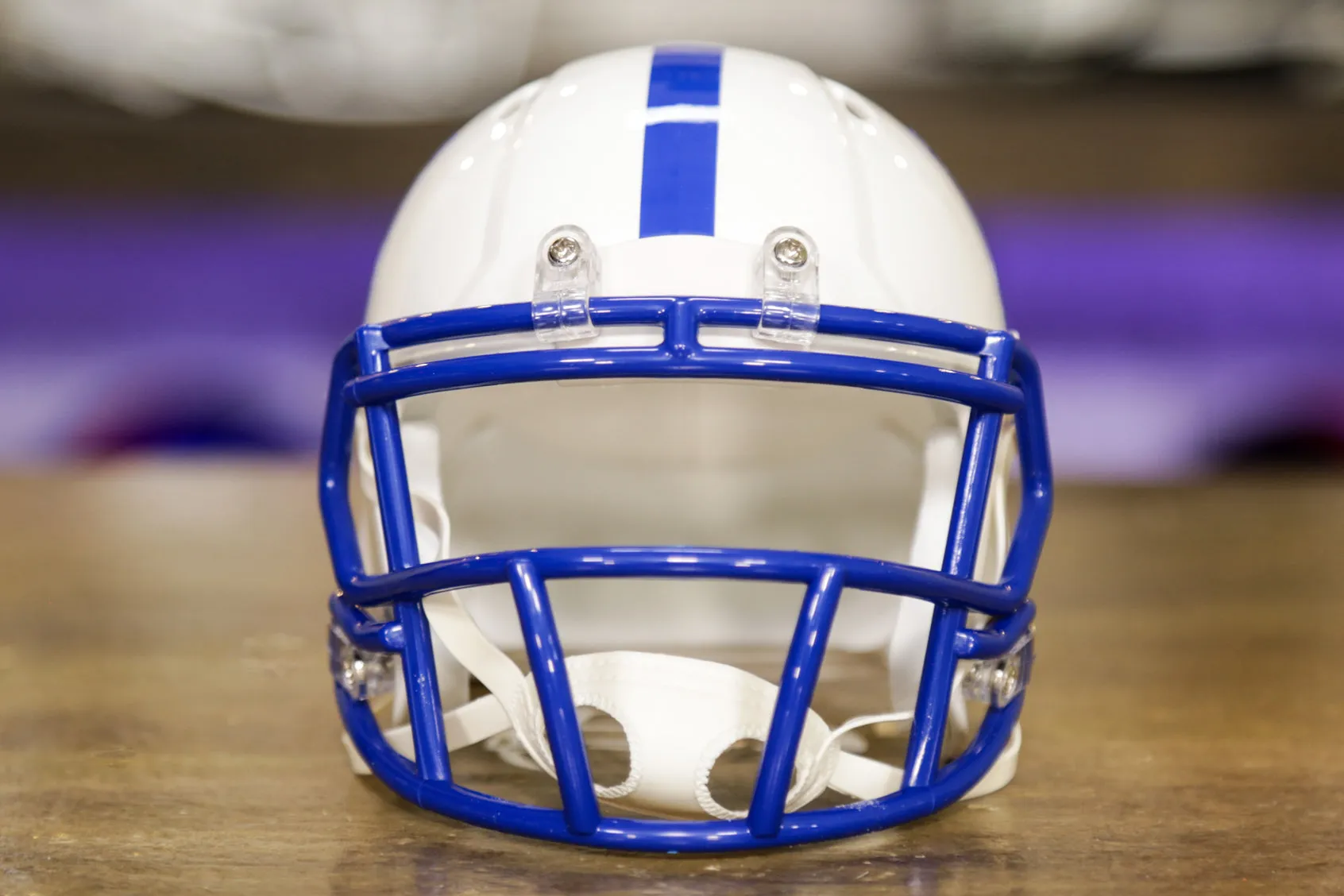 Indianapolis Colts Riddell Speed Mini Helmet - 1995-2003 Throwback