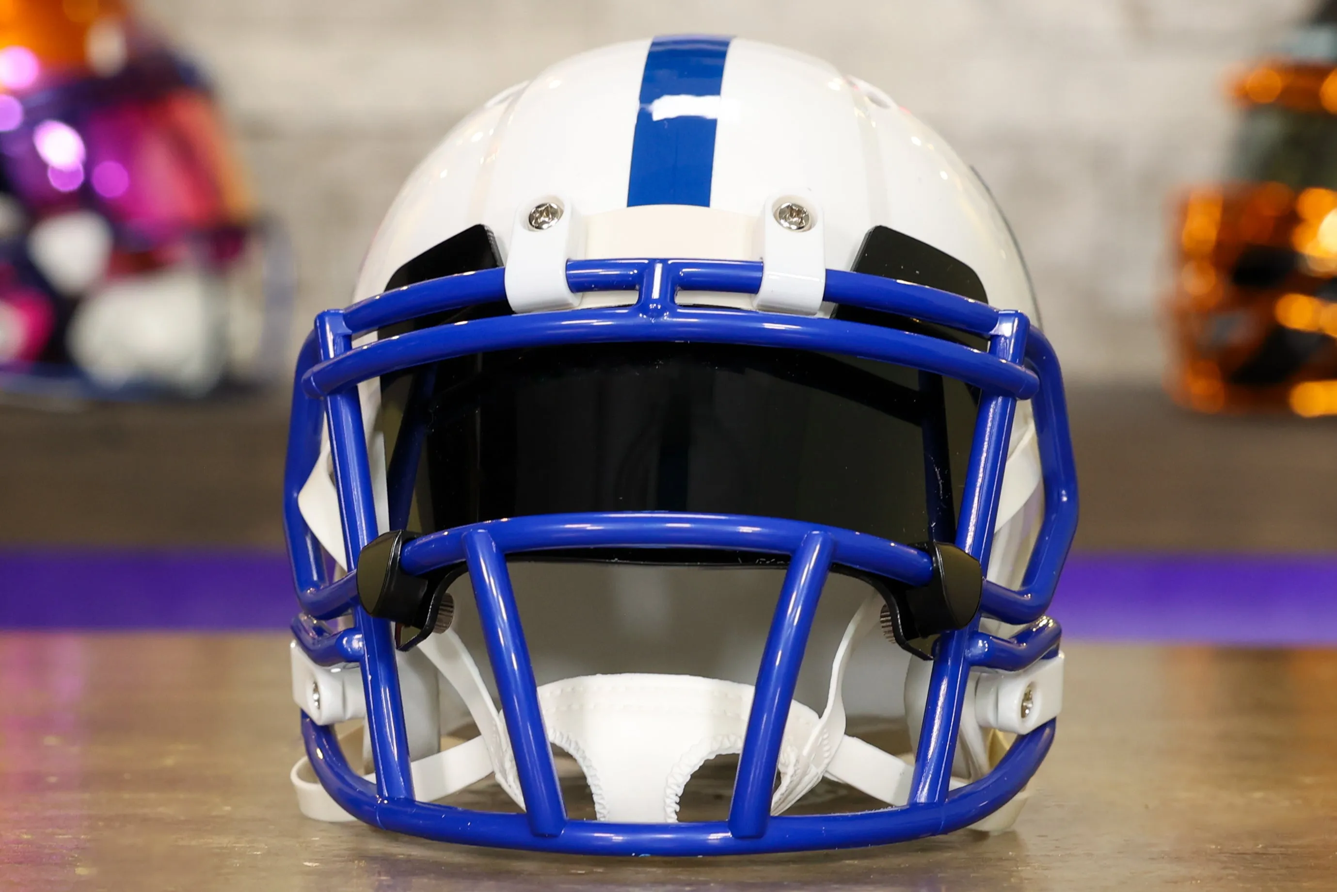 Indianapolis Colts Riddell Speed Mini Helmet - GG Edition