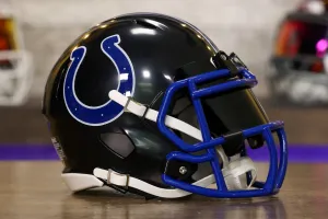 Indianapolis Colts Riddell Speed Mini Helmet - GG Edition