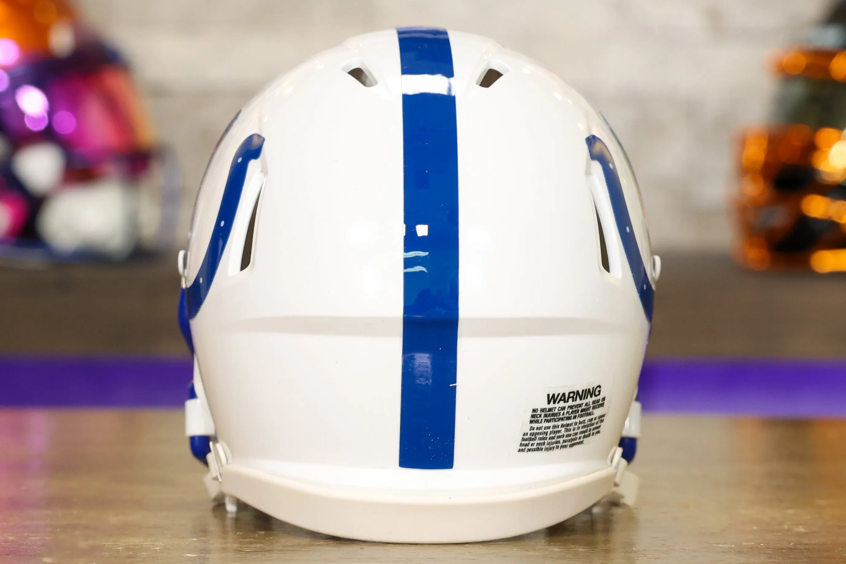 Indianapolis Colts Riddell Speed Mini Helmet - GG Edition