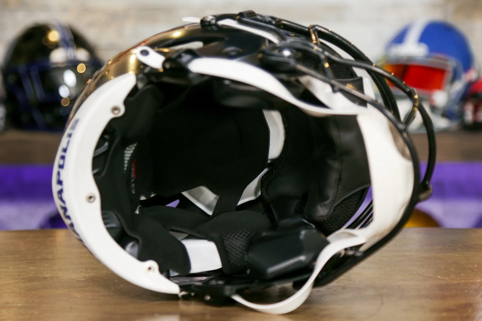 Indianapolis Colts Riddell SpeedFlex Helmet - Black Alternate