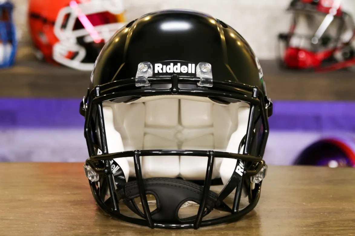 Iowa State Cyclones Riddell Speed Authentic Helmet - Matte Black