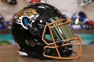 Jacksonville Jaguars Riddell Speed Display Helmet - GG Edition 00274