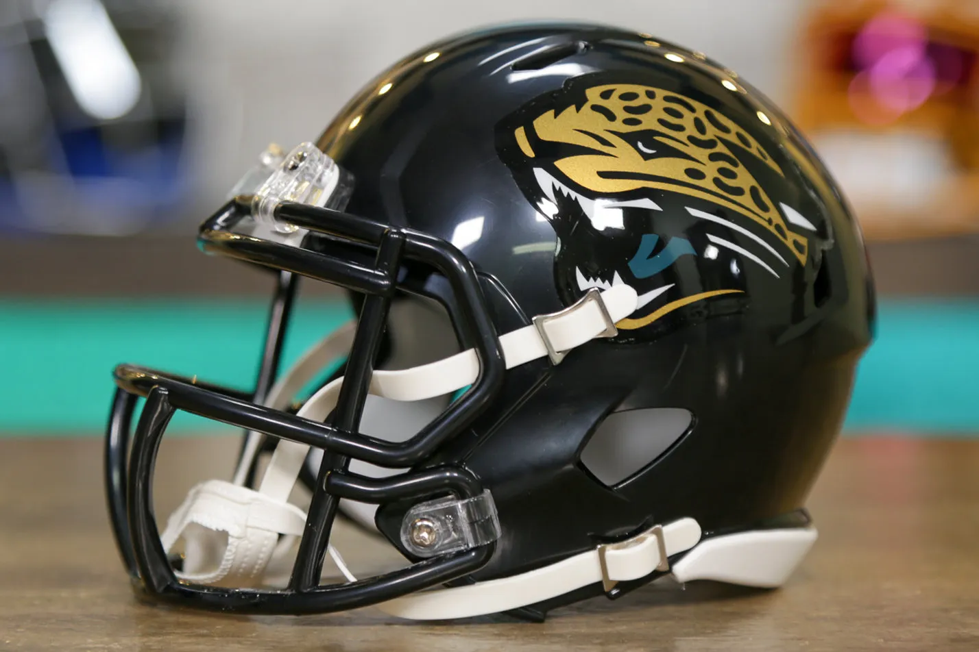Jacksonville Jaguars Riddell Speed Mini Helmet - 1995-2012 Throwback