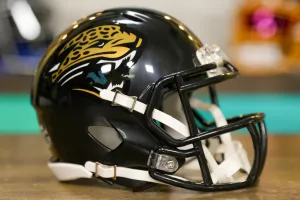 Jacksonville Jaguars Riddell Speed Mini Helmet - 1995-2012 Throwback