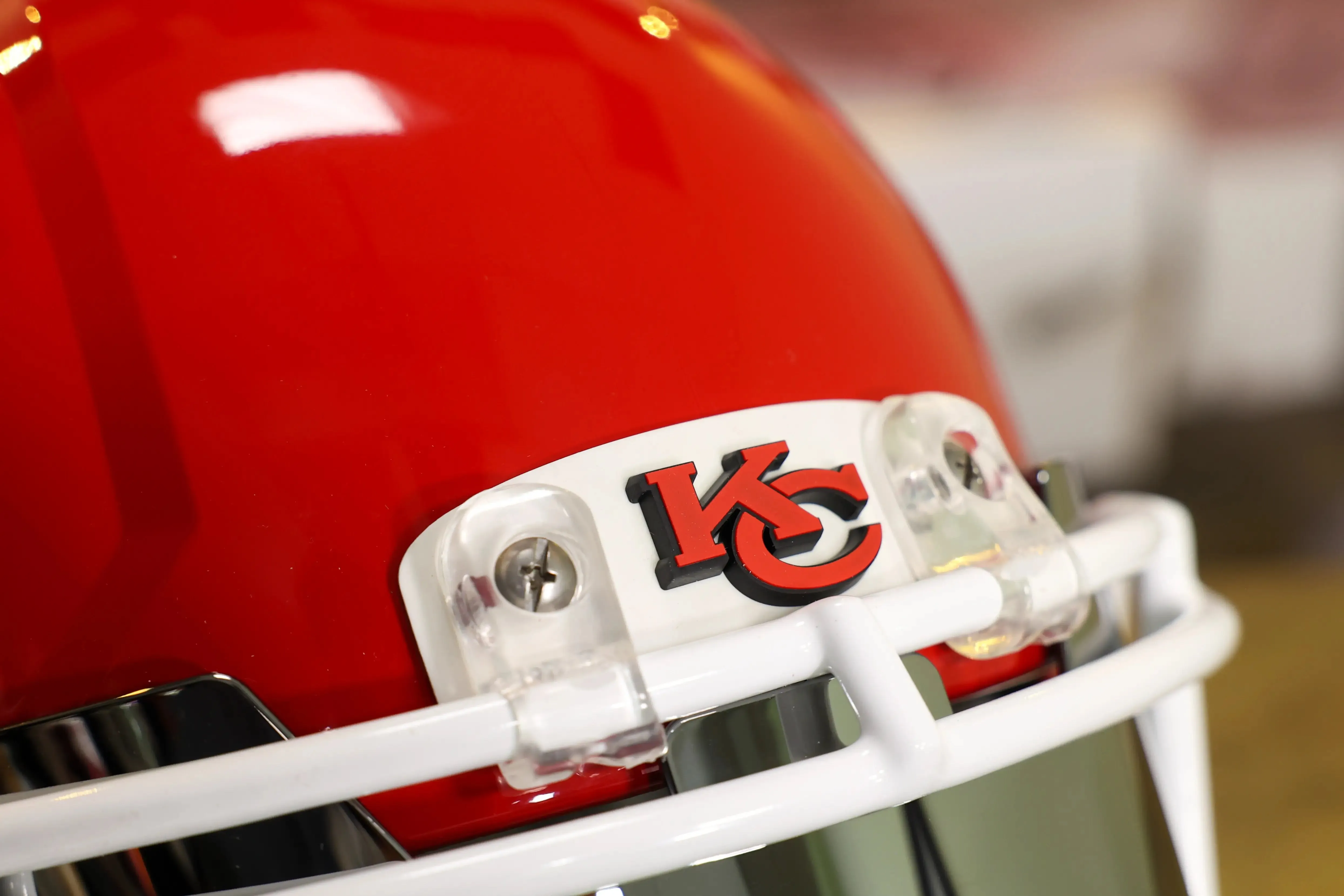 Kansas City Chiefs Riddell Speed Display Helmet - GG Edition