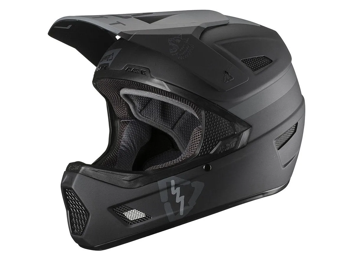 Leatt DBX 3.0 DH V19.2 Full Face Helmet - Black