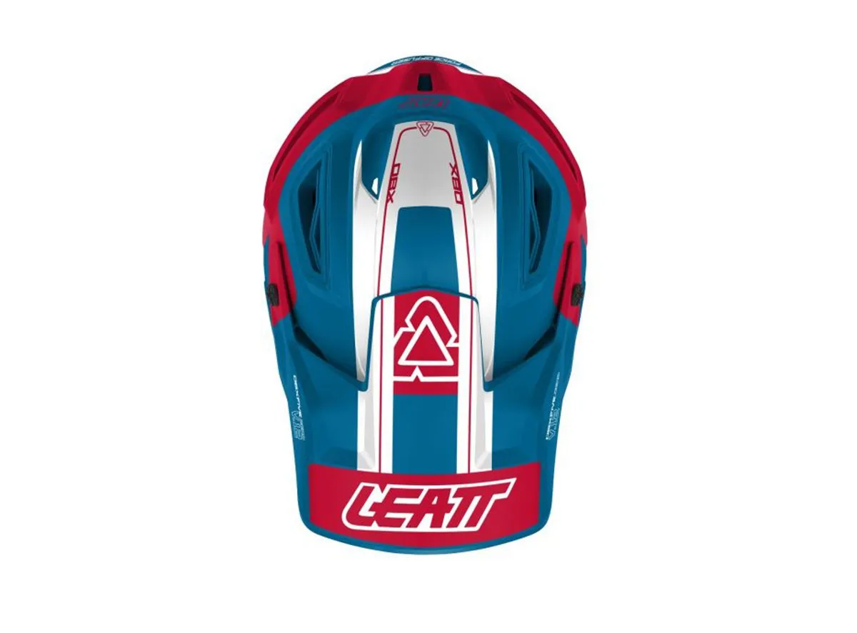 Leatt DBX 5.0 V12 Full Face Helmet - Fuel Red