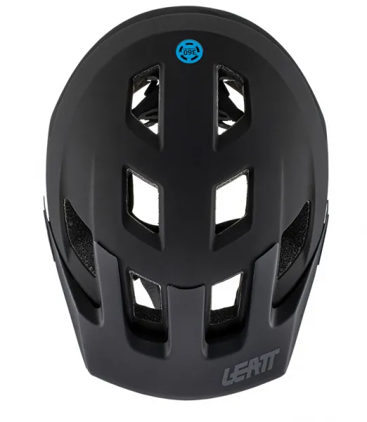 Leatt MTB 1.0 Mountain Helmet - Black - 2021