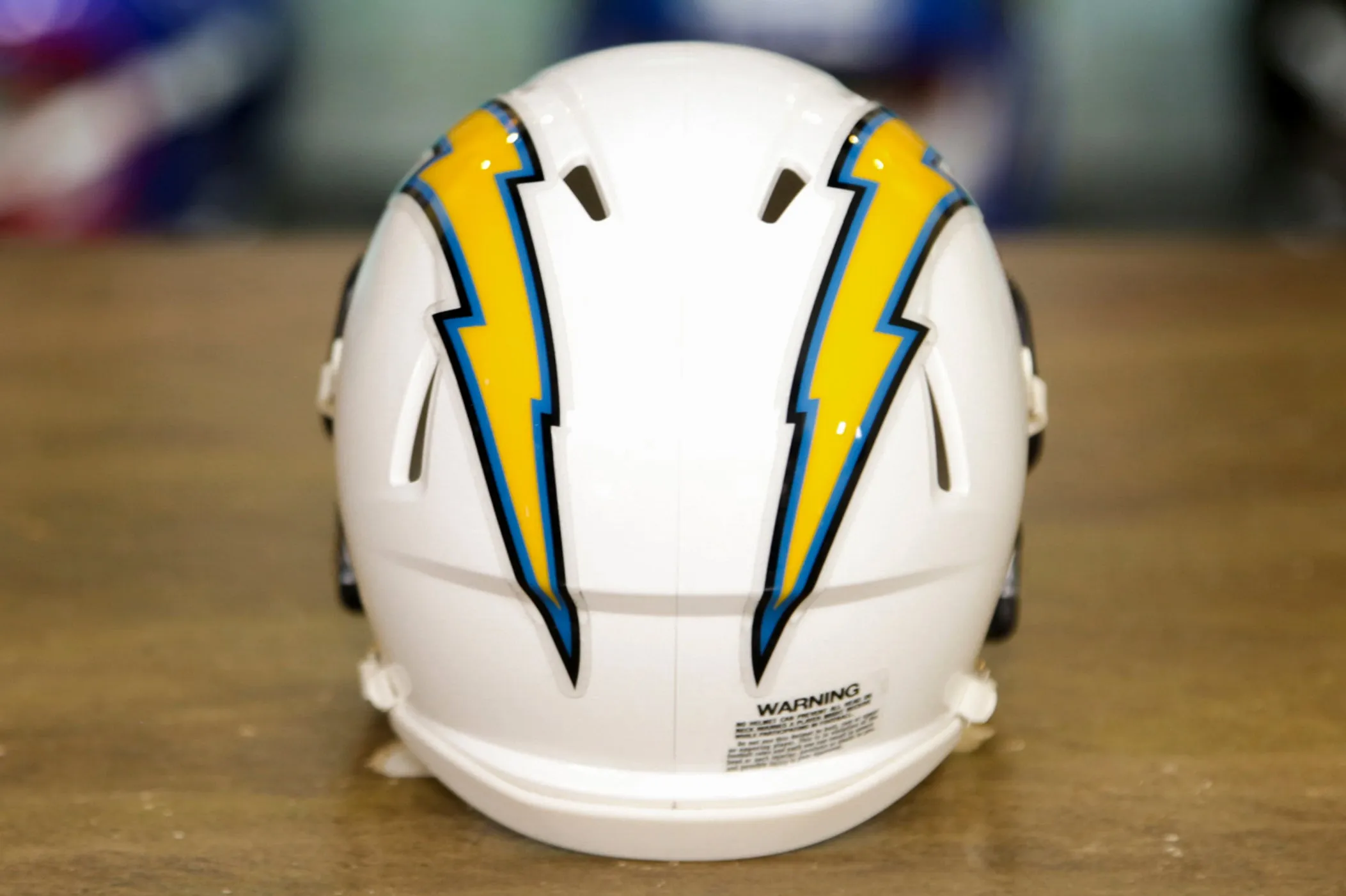 Los Angeles Chargers Riddell Speed Mini Helmet - 2007-2019 Throwback