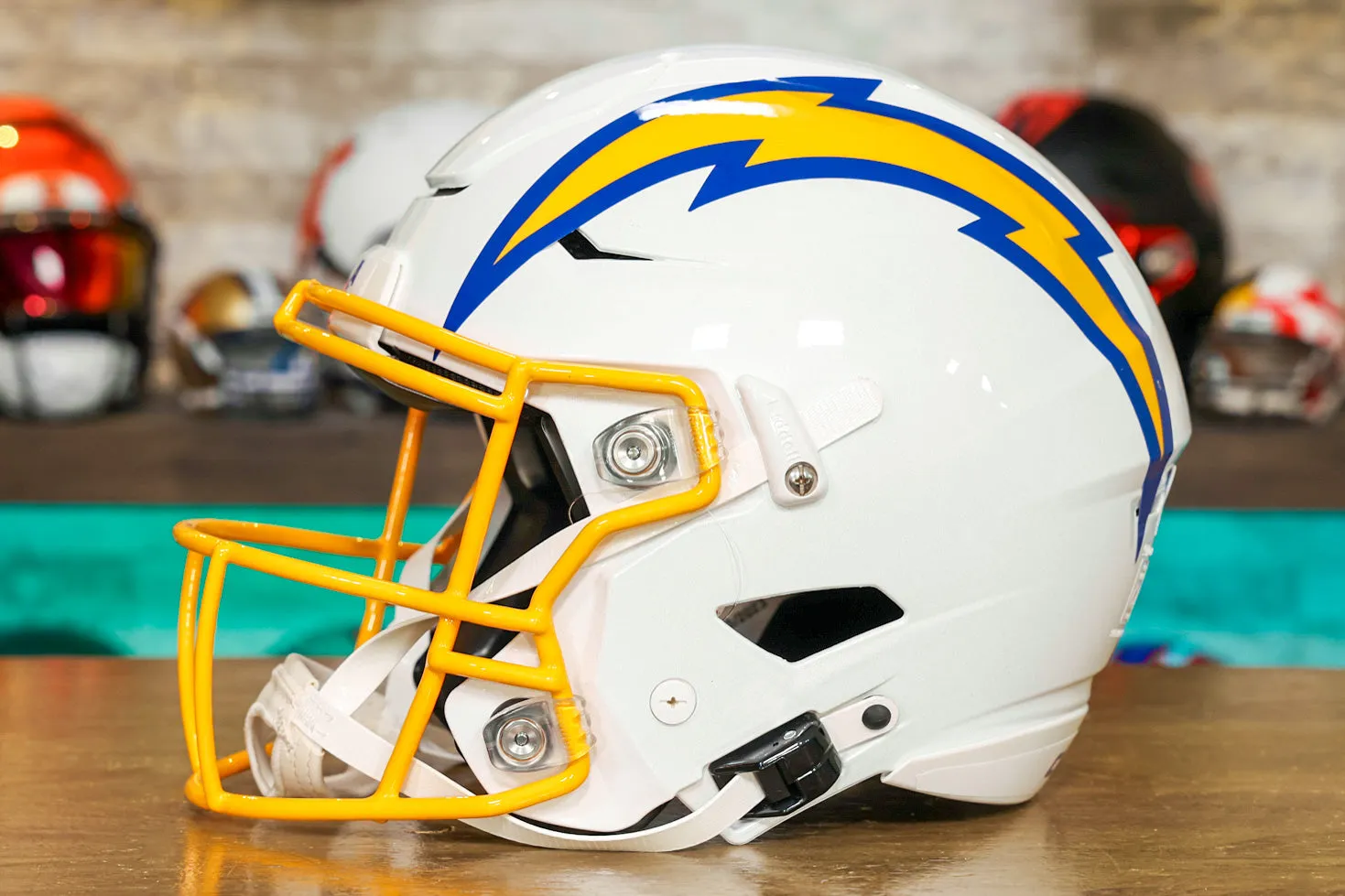 Los Angeles Chargers Riddell SpeedFlex Helmet - Royal Color Rush Alternate