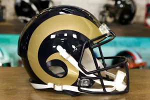 Los Angeles Rams Riddell Speed Display Helmet - 2000-2016 Throwback
