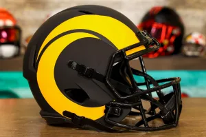 Los Angeles Rams Riddell Speed Display Helmet - Eclipse