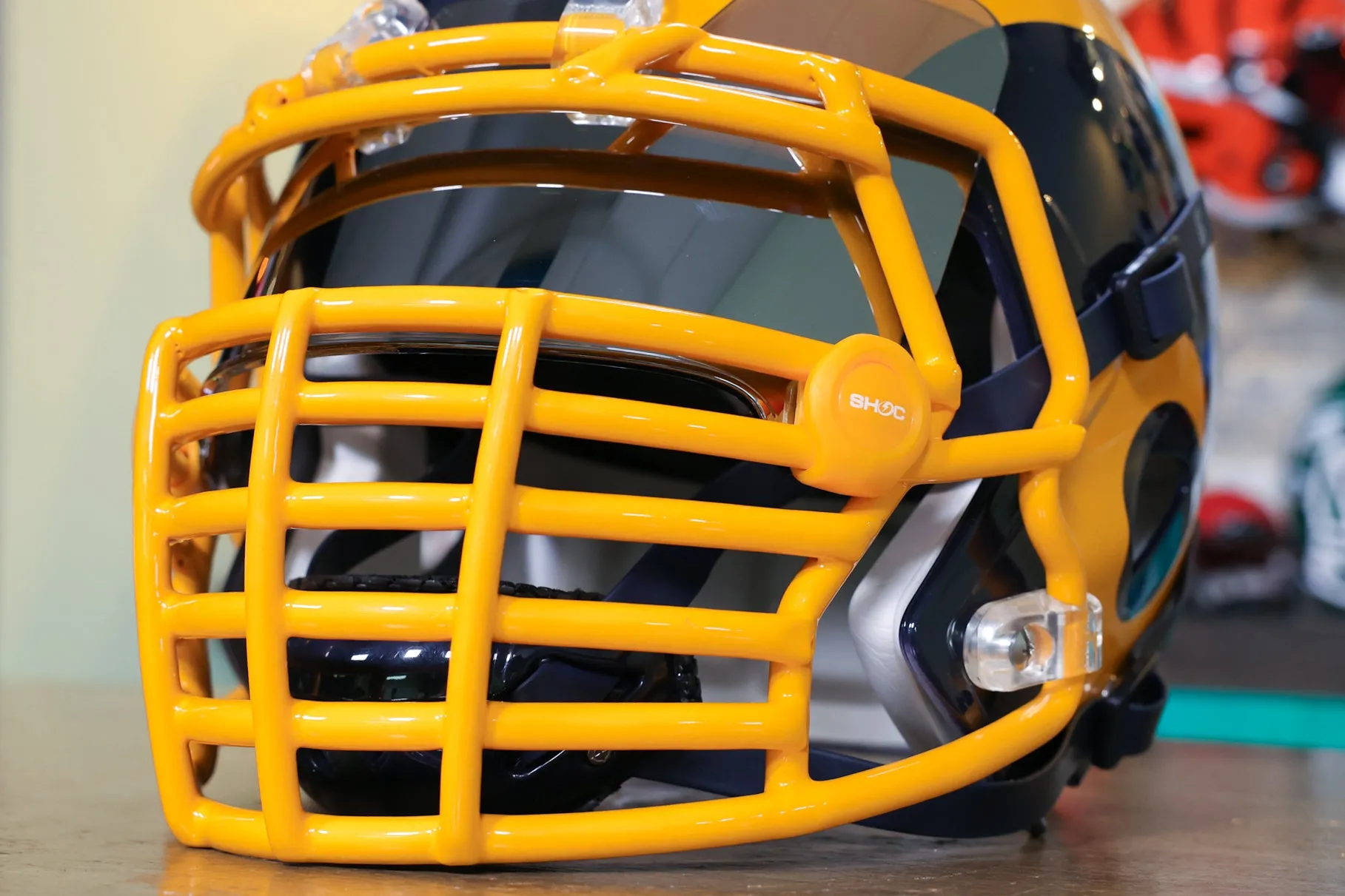 Los Angeles Rams Riddell Speed Display Helmet - GG Edition