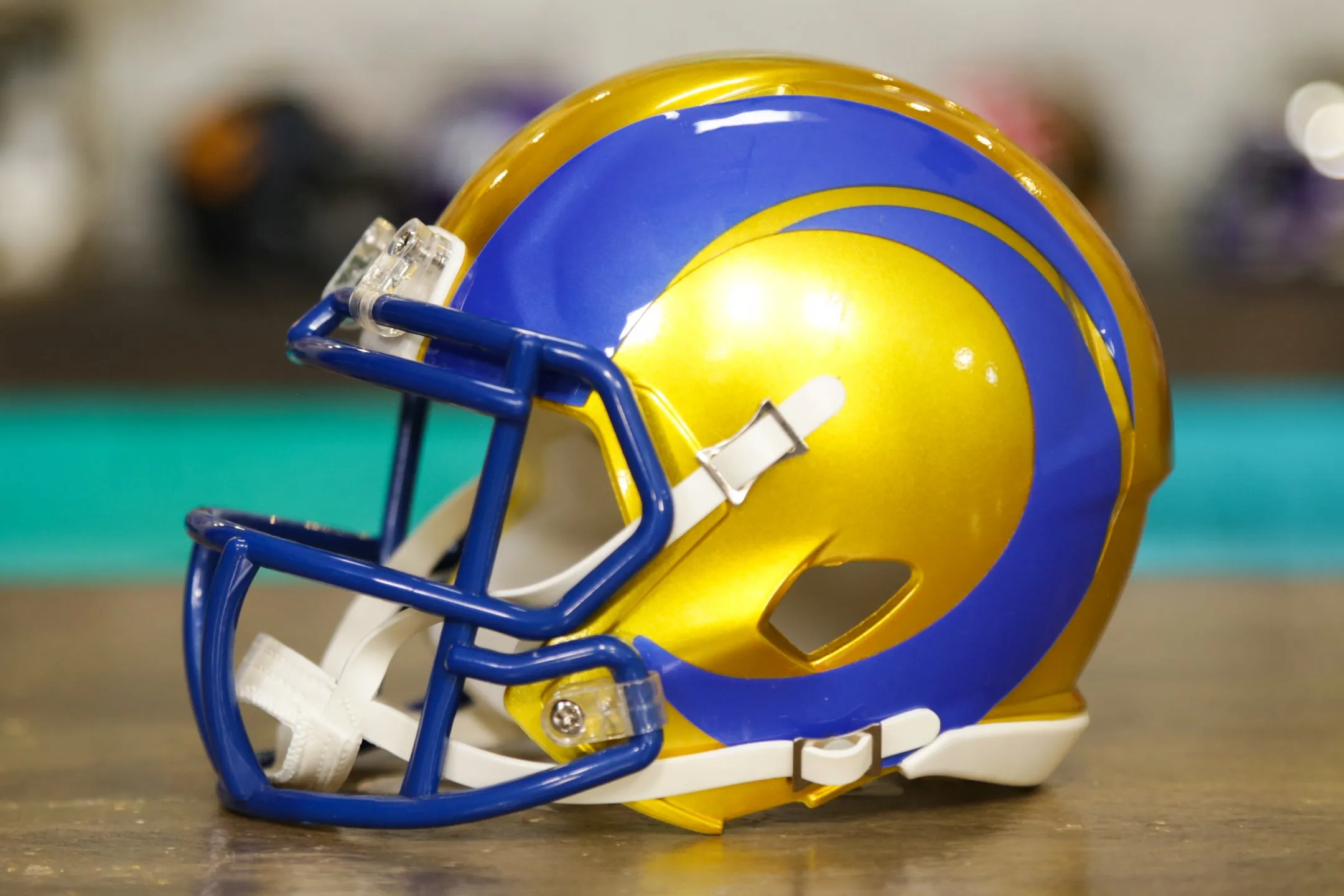 Los Angeles Rams Riddell Speed Mini Helmet - Flash