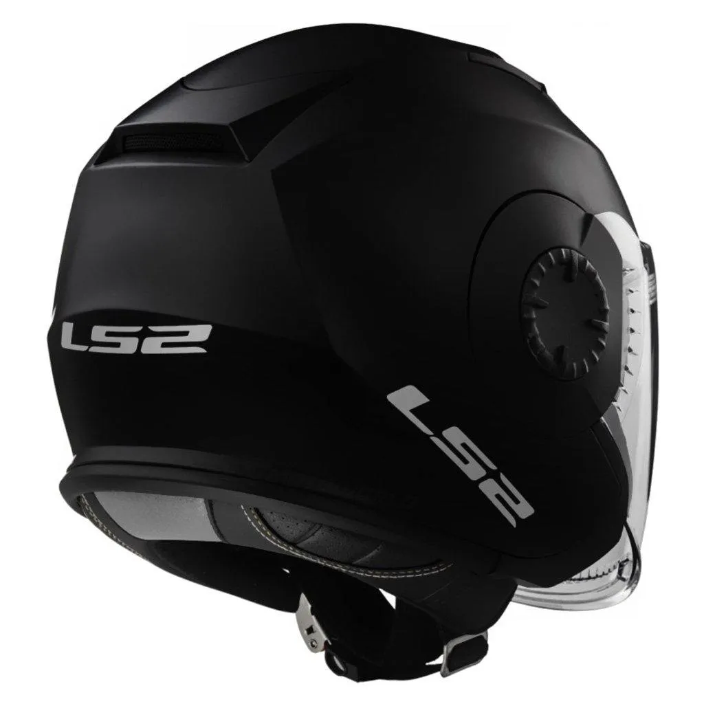 LS2 OF570 VERSO MOTORCYCLE OPEN FACE HELMET