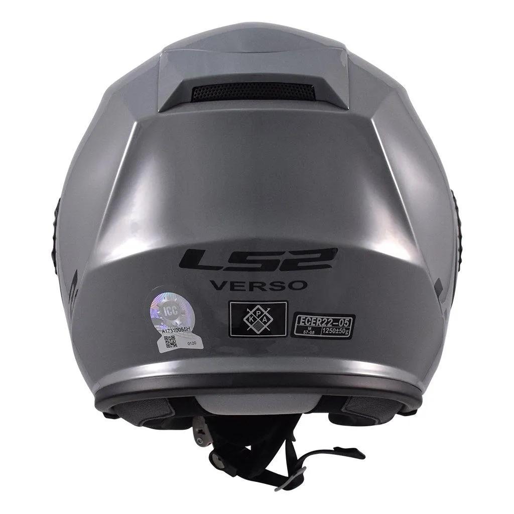LS2 OF570 VERSO MOTORCYCLE OPEN FACE HELMET