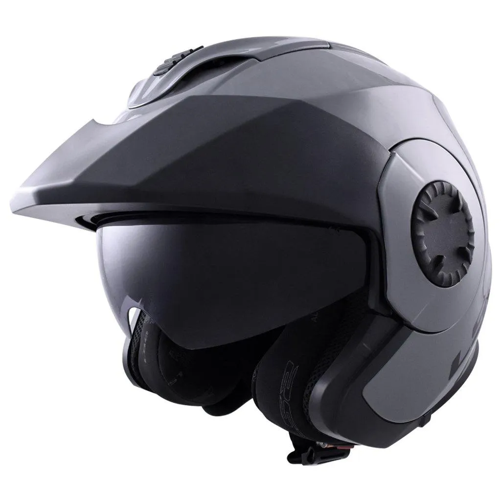 LS2 OF570 VERSO MOTORCYCLE OPEN FACE HELMET