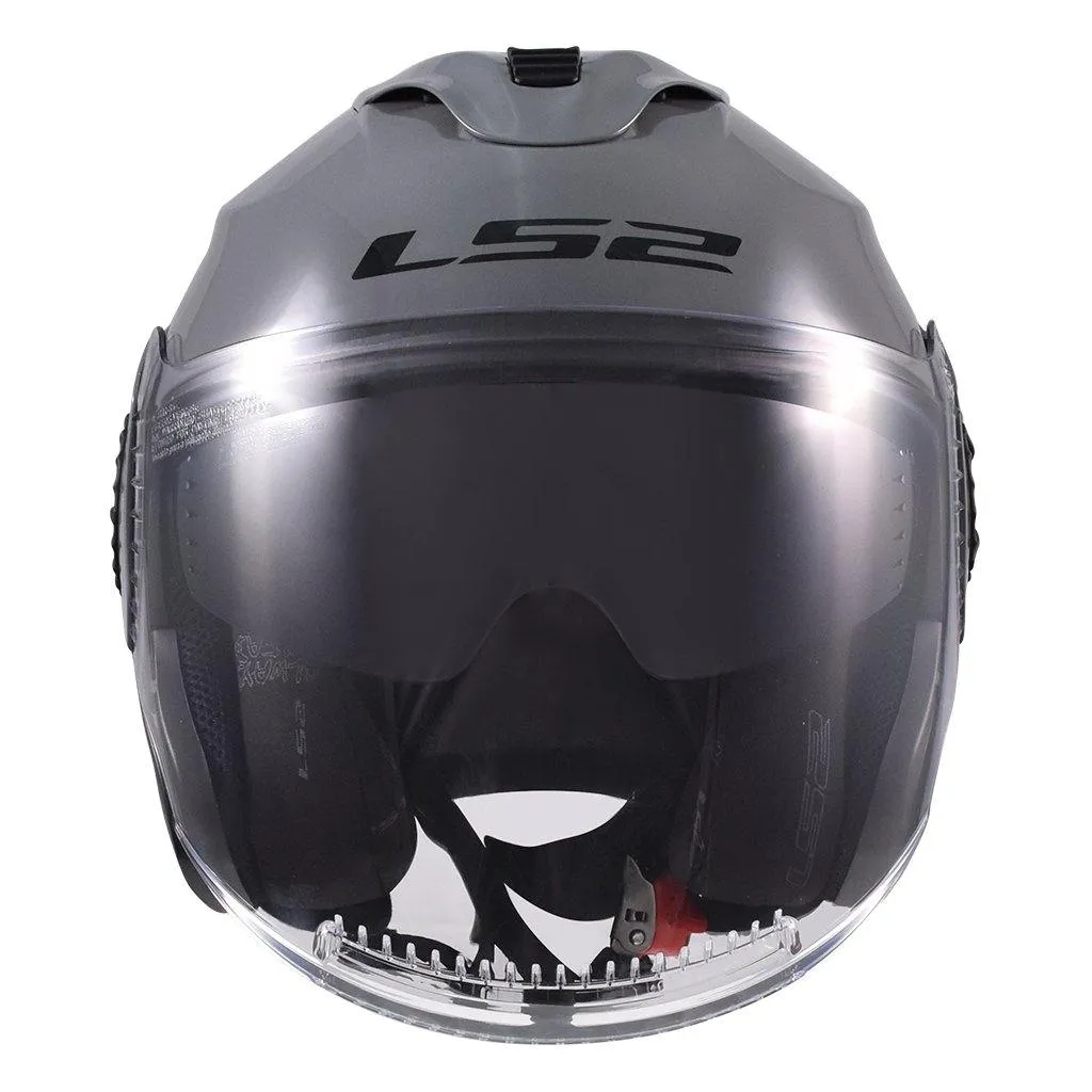 LS2 OF570 VERSO MOTORCYCLE OPEN FACE HELMET