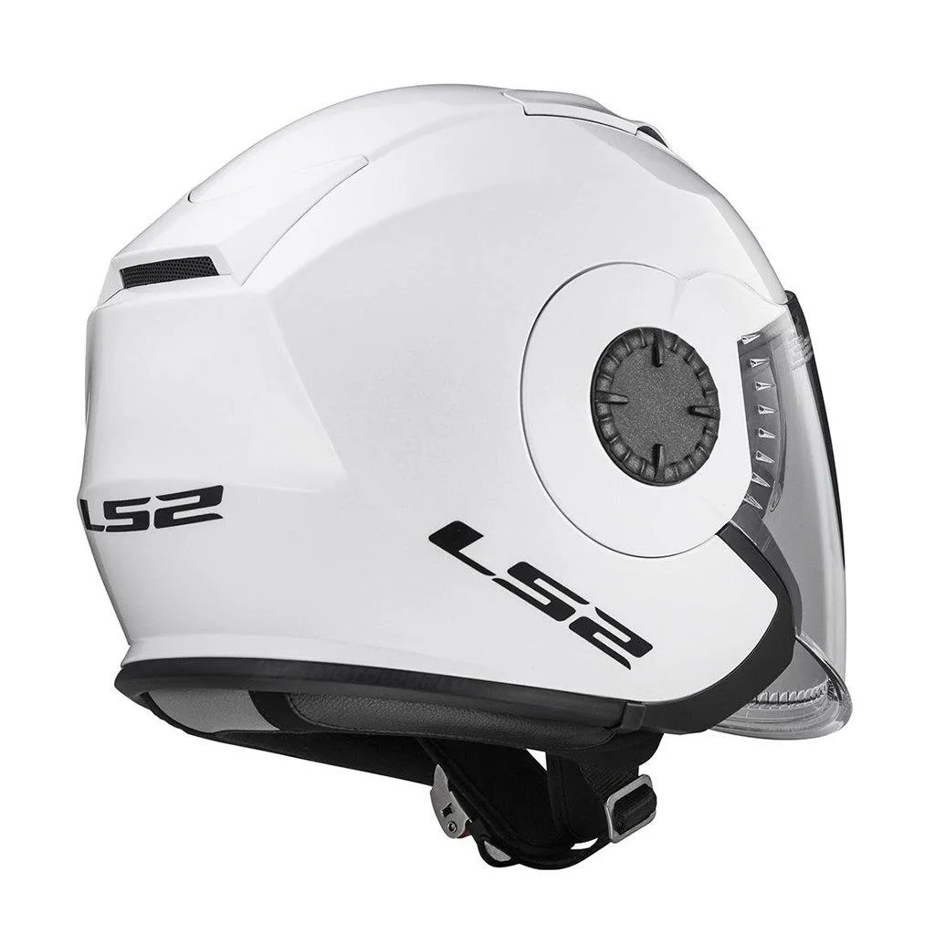 LS2 OF570 VERSO MOTORCYCLE OPEN FACE HELMET