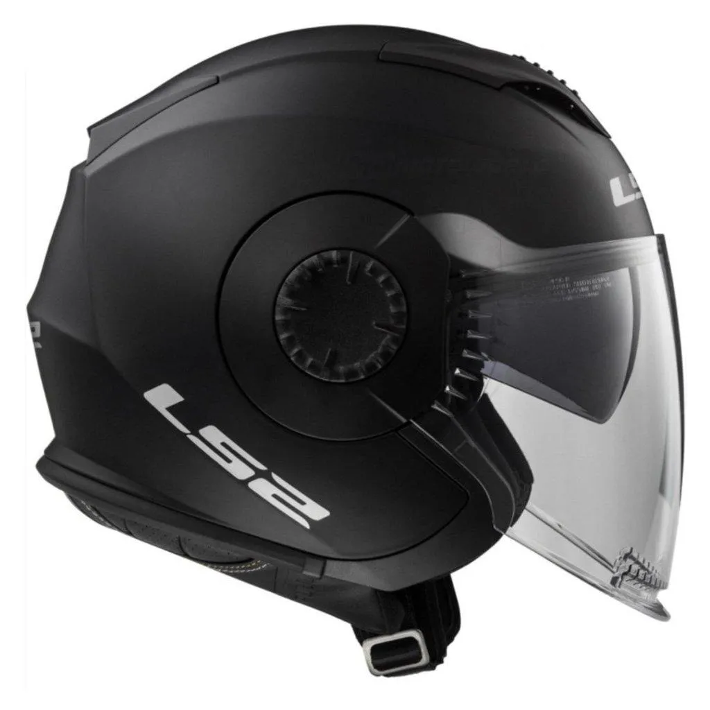 LS2 OF570 VERSO MOTORCYCLE OPEN FACE HELMET