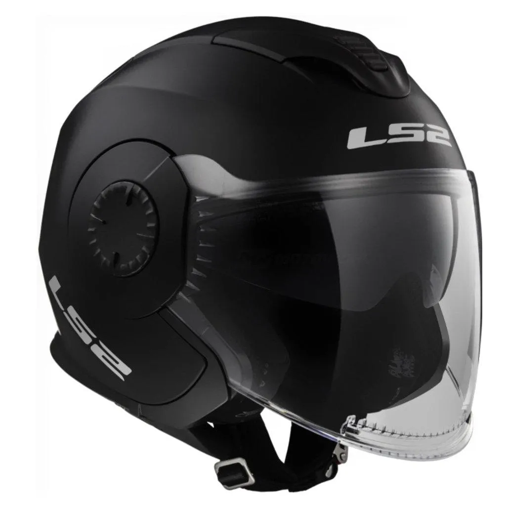 LS2 OF570 VERSO MOTORCYCLE OPEN FACE HELMET