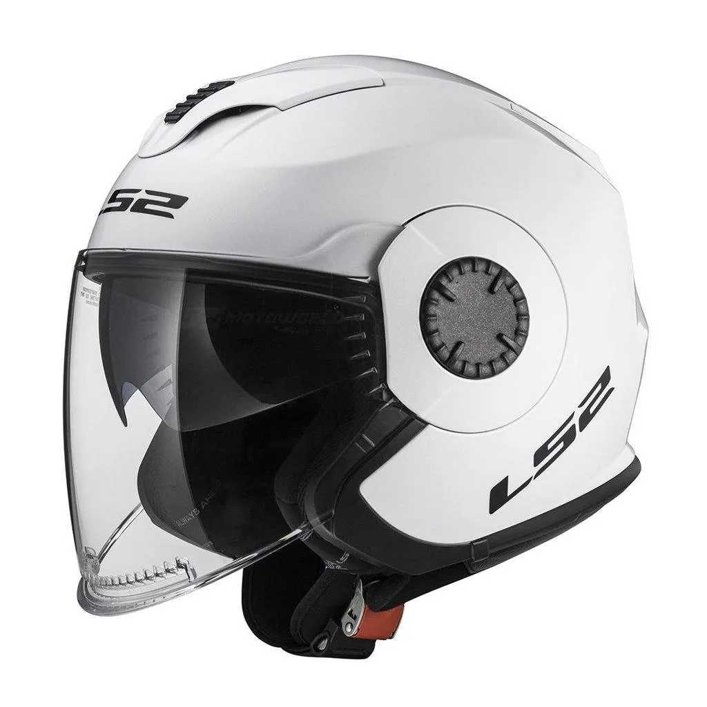 LS2 OF570 VERSO MOTORCYCLE OPEN FACE HELMET