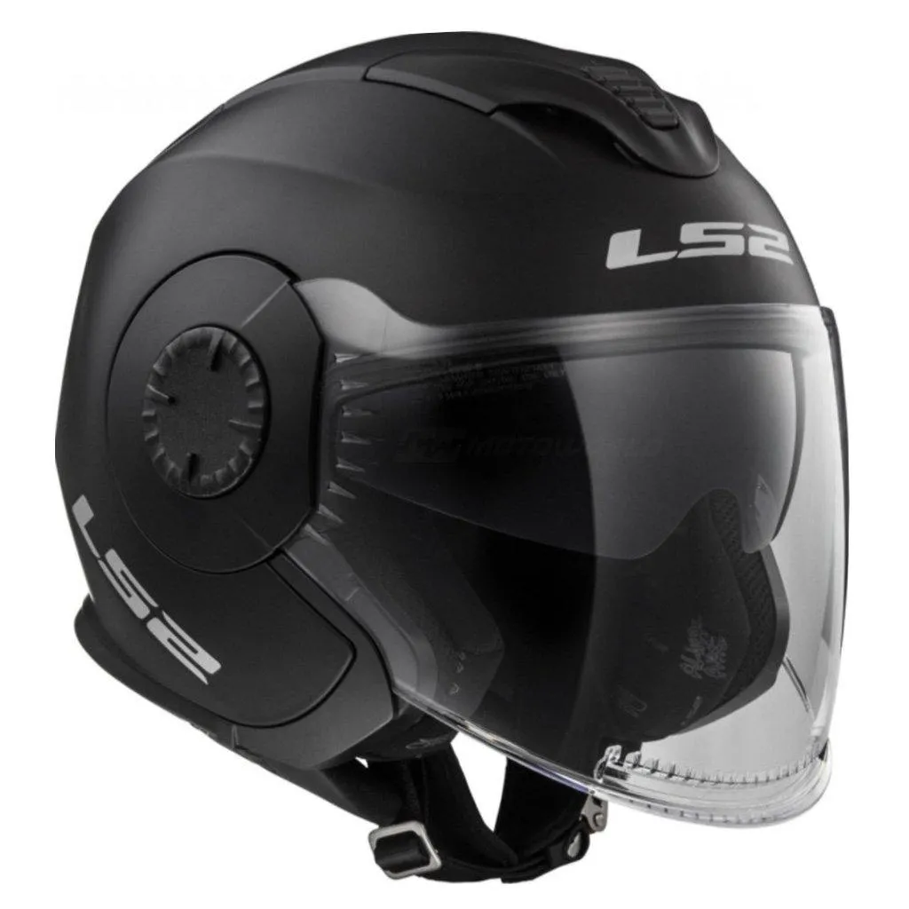 LS2 OF570 VERSO MOTORCYCLE OPEN FACE HELMET