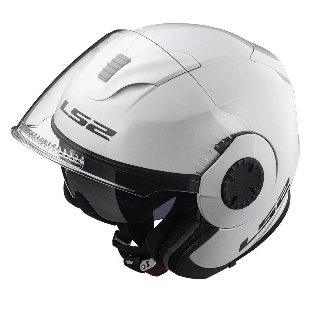 LS2 OF570 VERSO MOTORCYCLE OPEN FACE HELMET