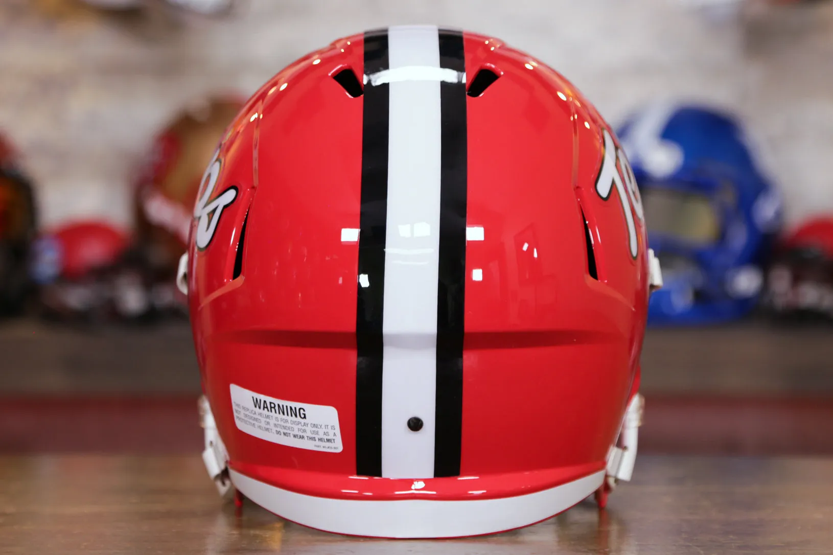Maryland Terrapins Riddell Speed Display Helmet - Script