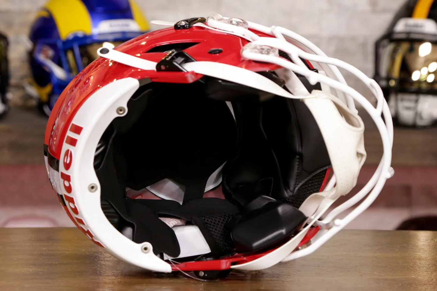 Maryland Terrapins Riddell SpeedFlex Authentic Helmet - Script