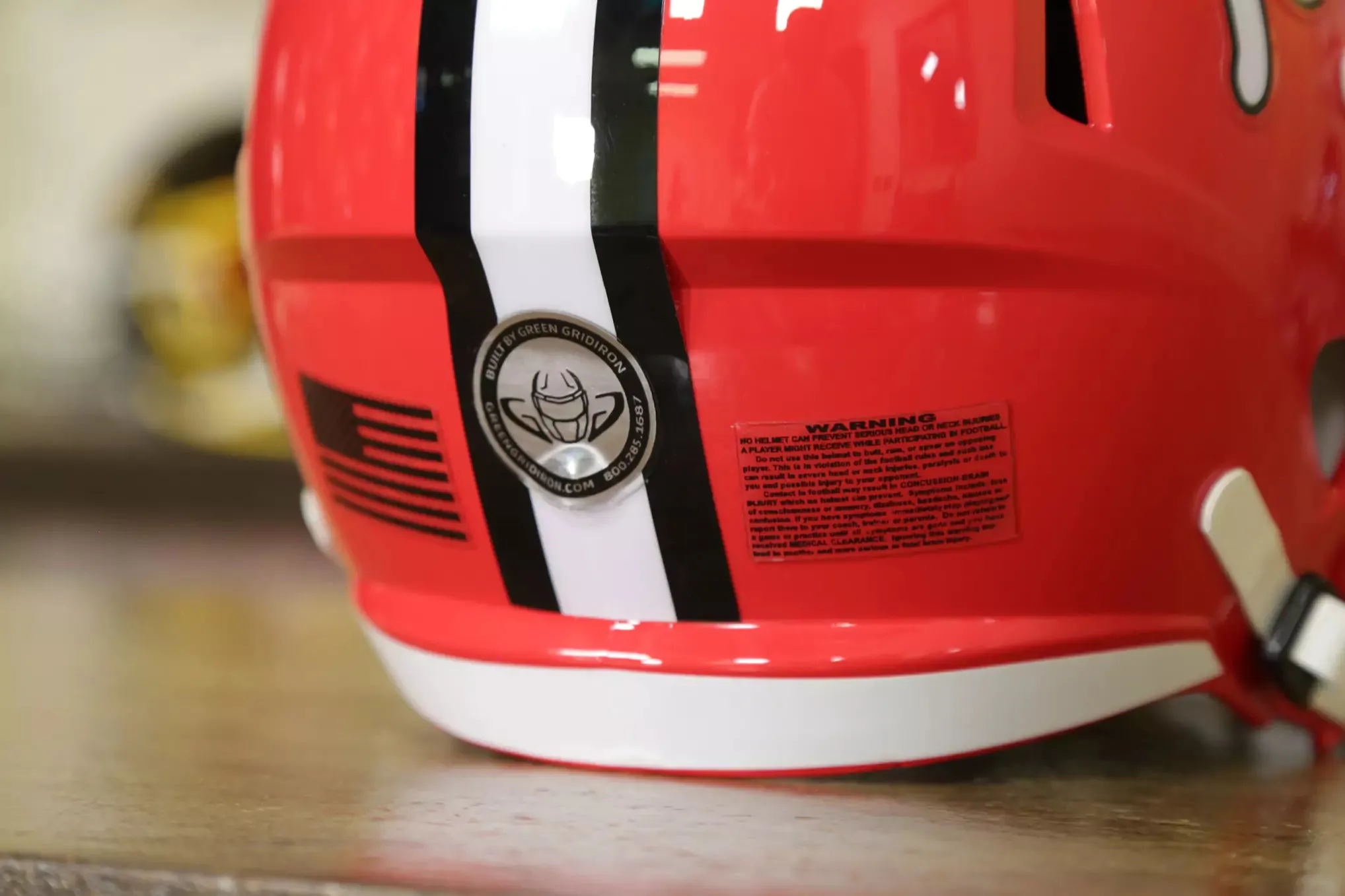 Maryland Terrapins Speed Display Helmet - GG Edition