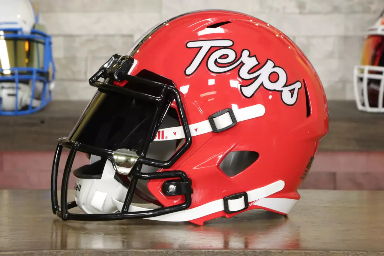 Maryland Terrapins Speed Display Helmet - GG Edition