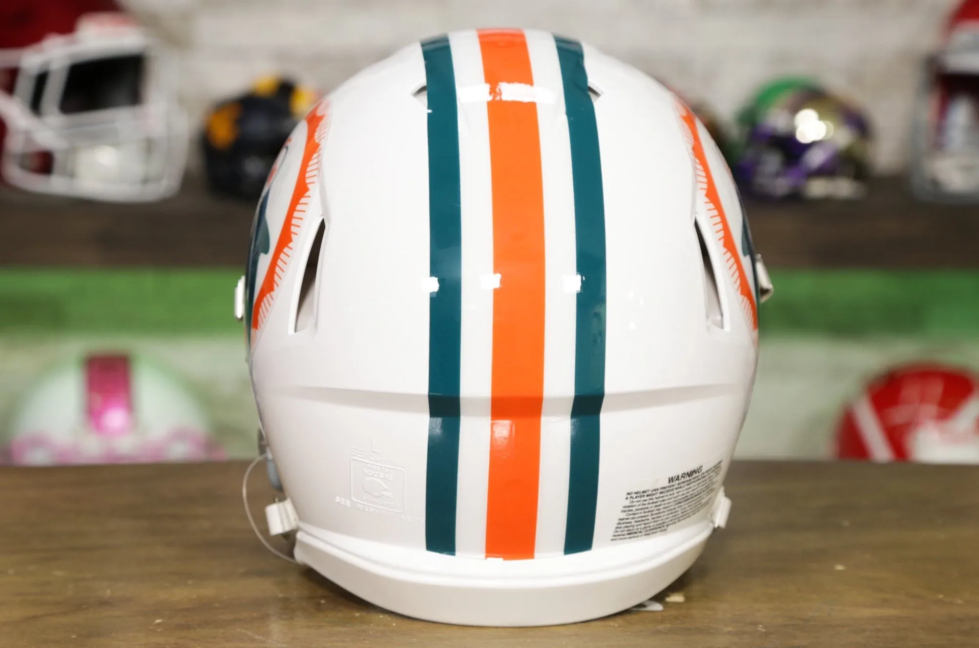 Miami Dolphins Riddell Speed Authentic Helmet - 1972 Throwback