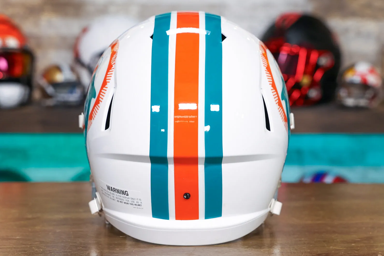 Miami Dolphins Riddell Speed Display Helmet - 1972 Throwback