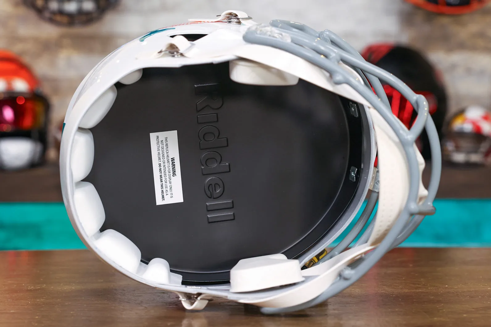 Miami Dolphins Riddell Speed Display Helmet - 1972 Throwback