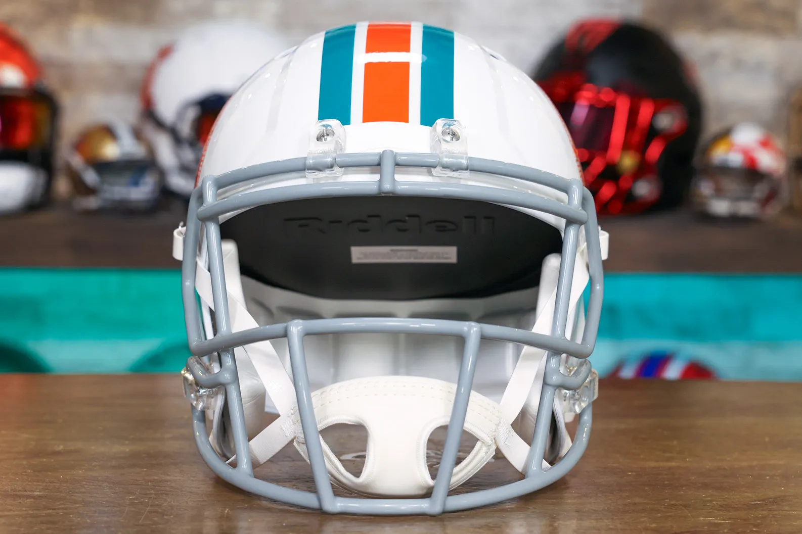 Miami Dolphins Riddell Speed Display Helmet - 1972 Throwback