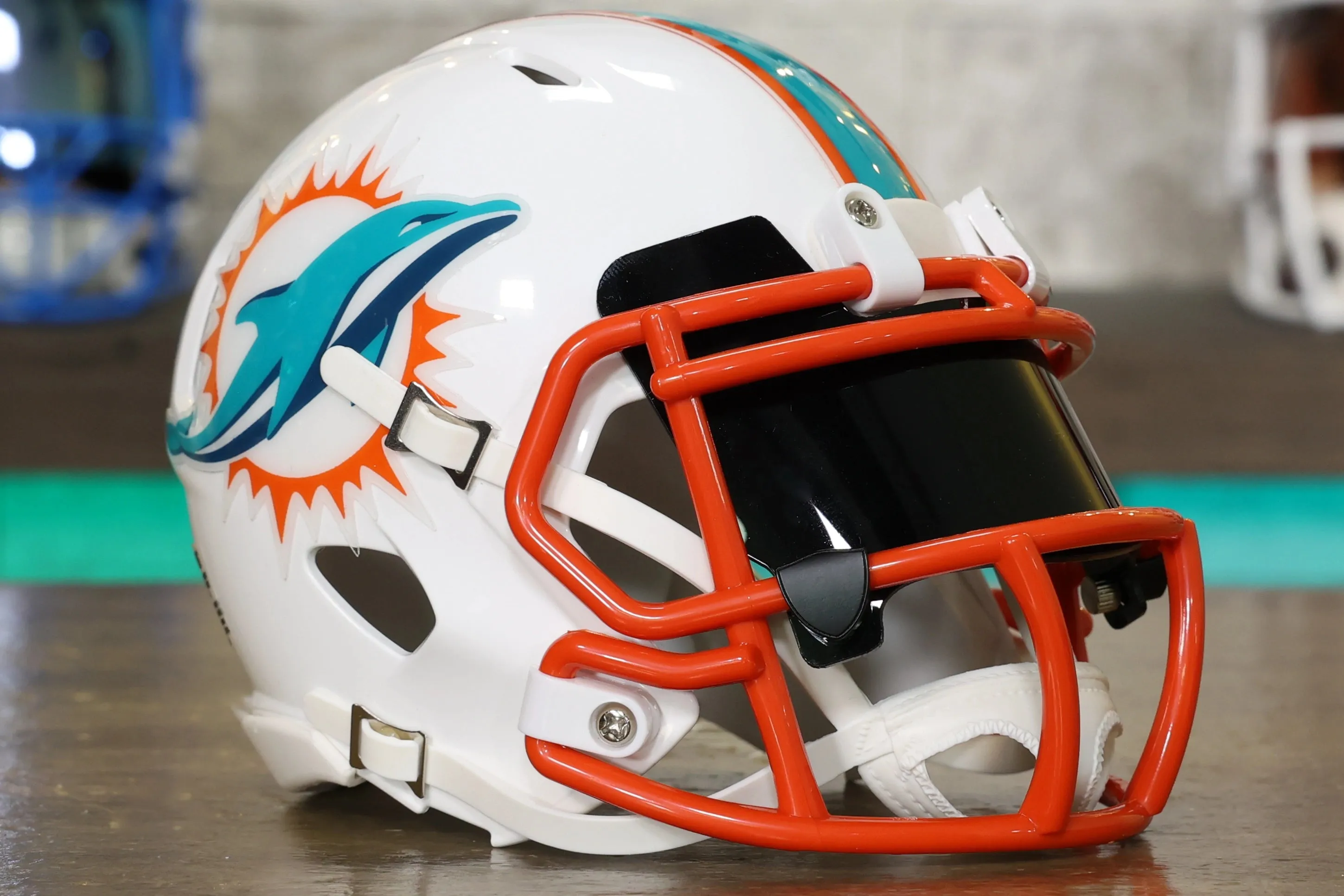 Miami Dolphins Riddell Speed Mini Helmet - GG Edition 02393
