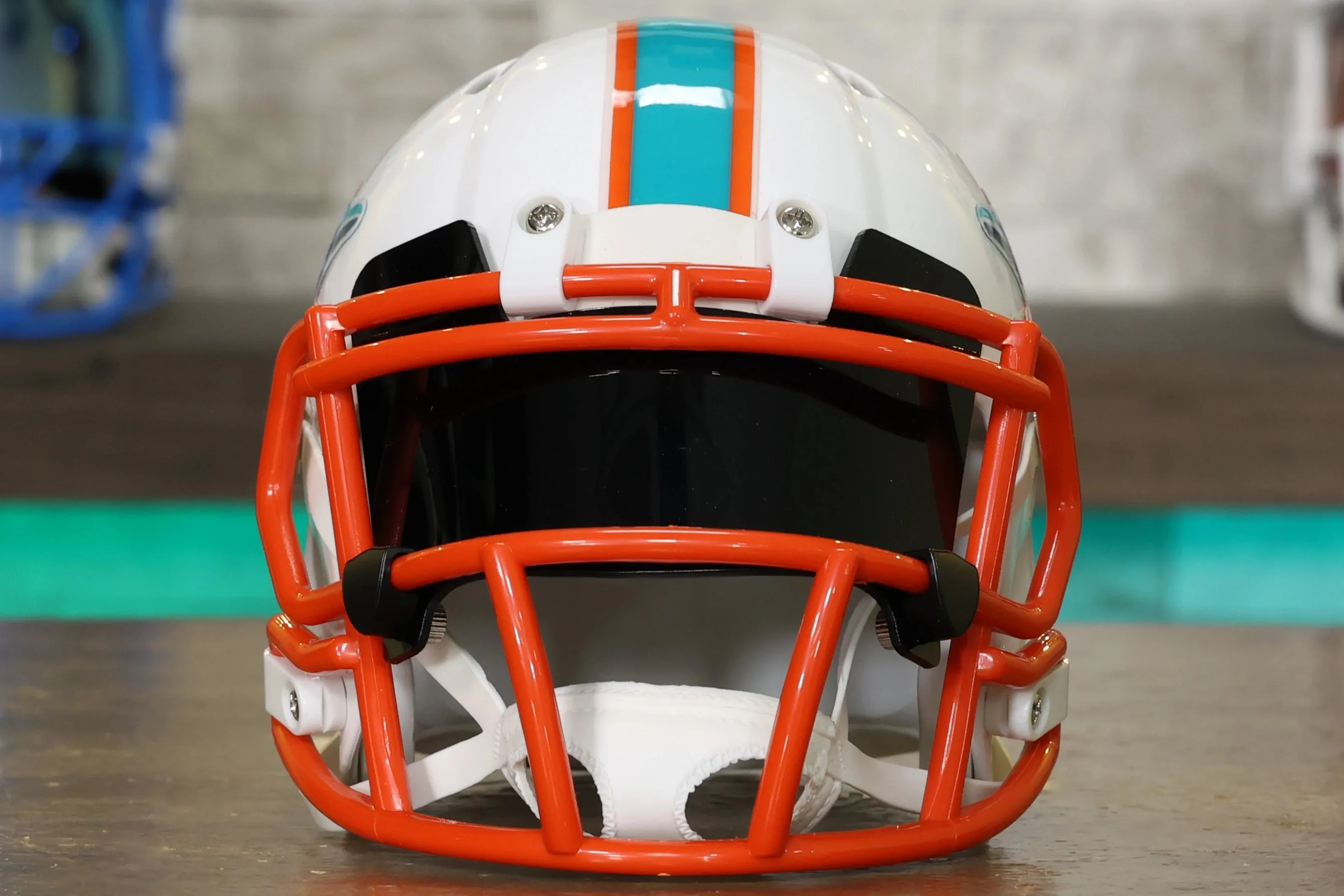 Miami Dolphins Riddell Speed Mini Helmet - GG Edition 02393