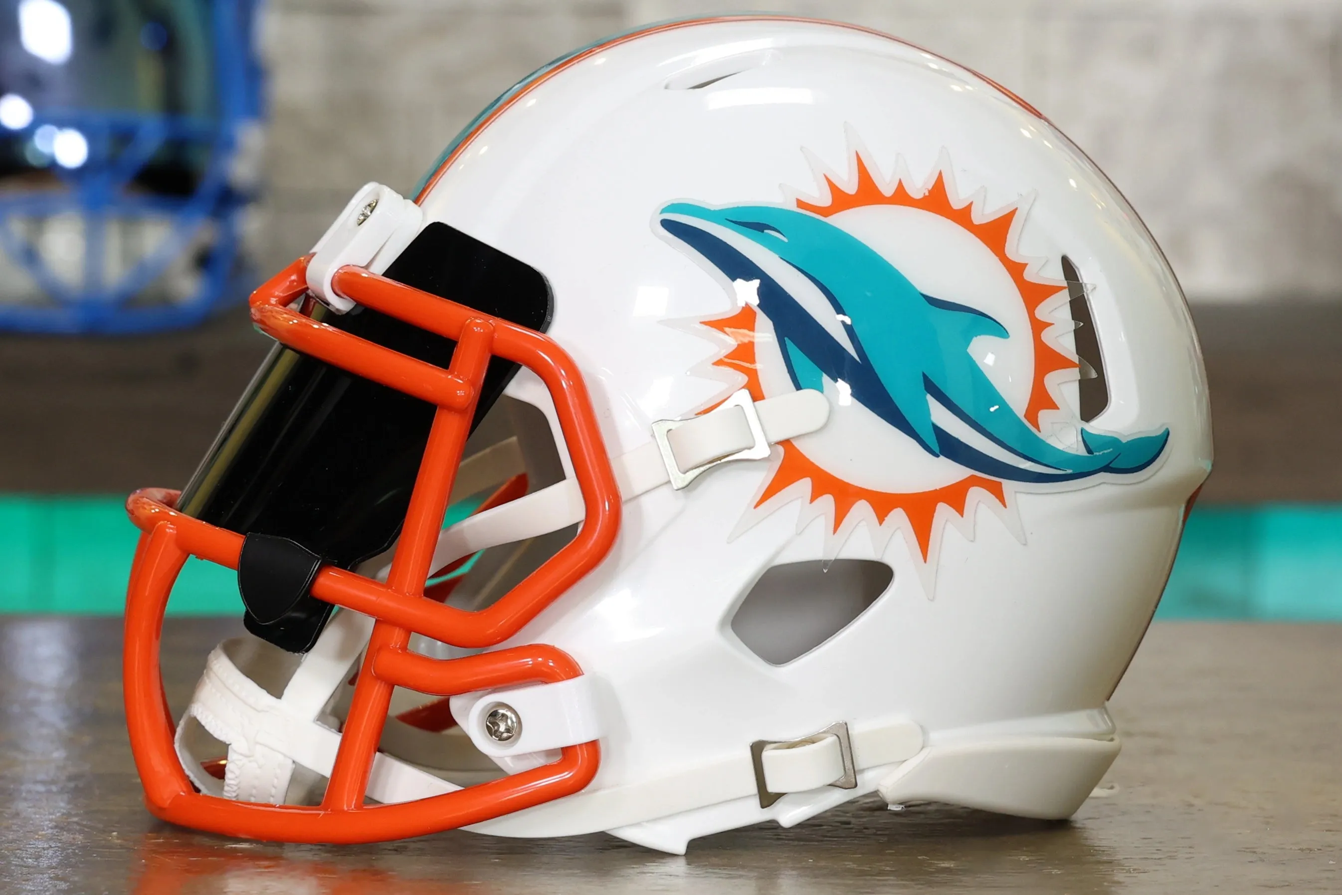 Miami Dolphins Riddell Speed Mini Helmet - GG Edition 02393