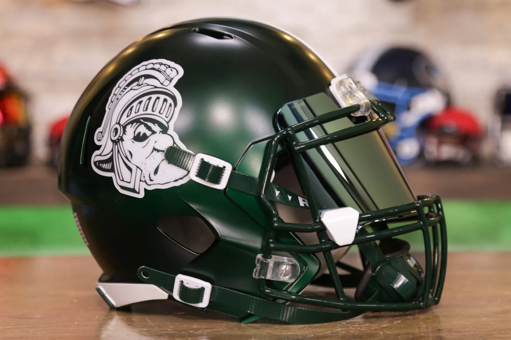 Michigan State Spartans Riddell Speed Display Helmet - GG Edition 00282
