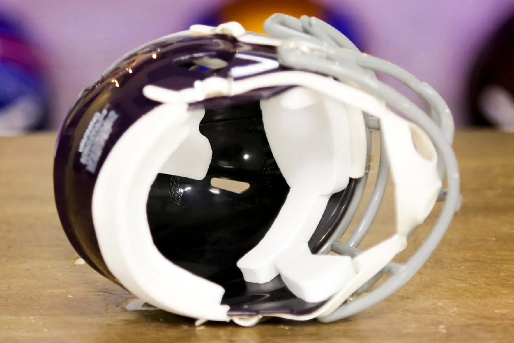 Minnesota Vikings Riddell Speed Mini Helmet - 1961-1979 Throwback