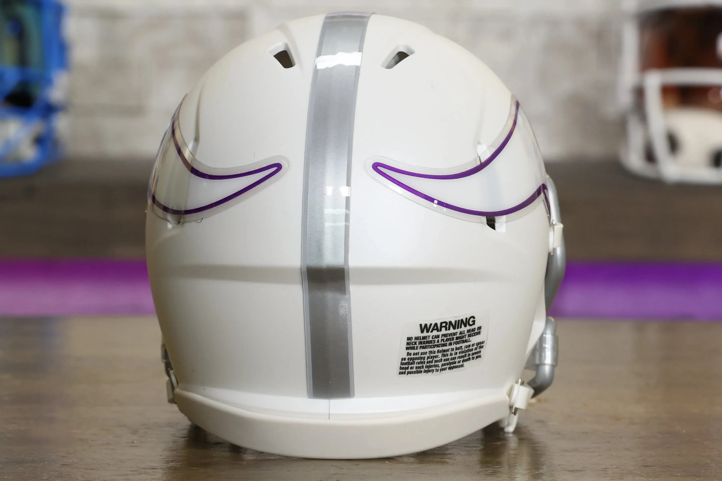 Minnesota Vikings Riddell Speed Mini Helmet - GG Edition 02375