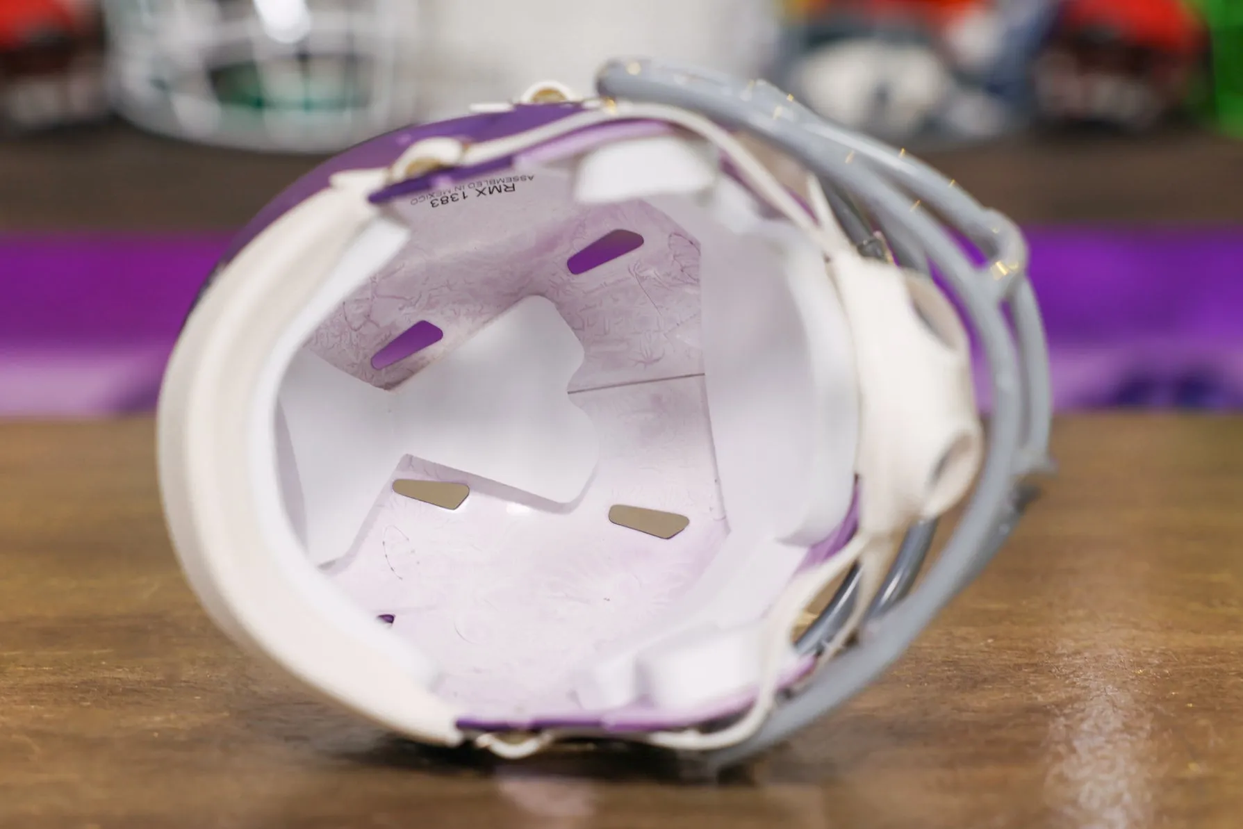 Minnesota Vikings Riddell Speed Mini Helmet - Tribute Alternate